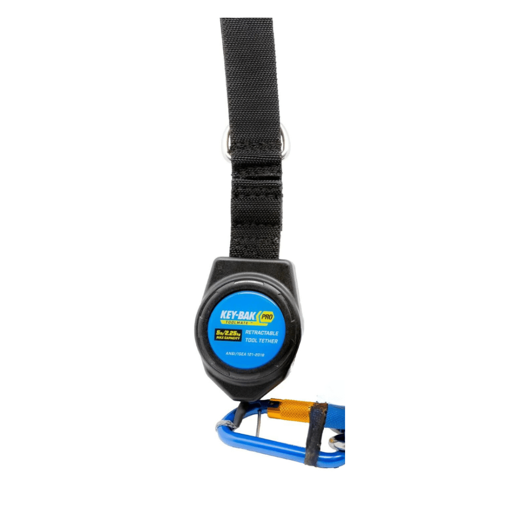 מחזיק כלים שחור עם חבל נילון עד 2.25 קג KEY-BAK 