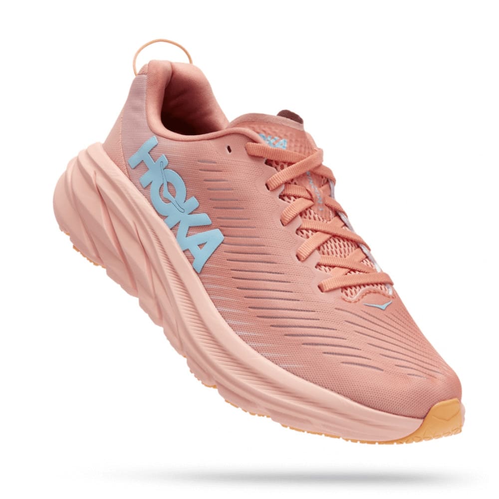 נעל הוקה Hoka Rincon 3 צבע קורל ורוד אפרסק – נשים