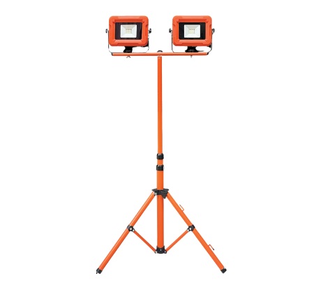 פנסים נטענים עם מעמד טלסקופי לד Nisko Worker ACT 2X20W
