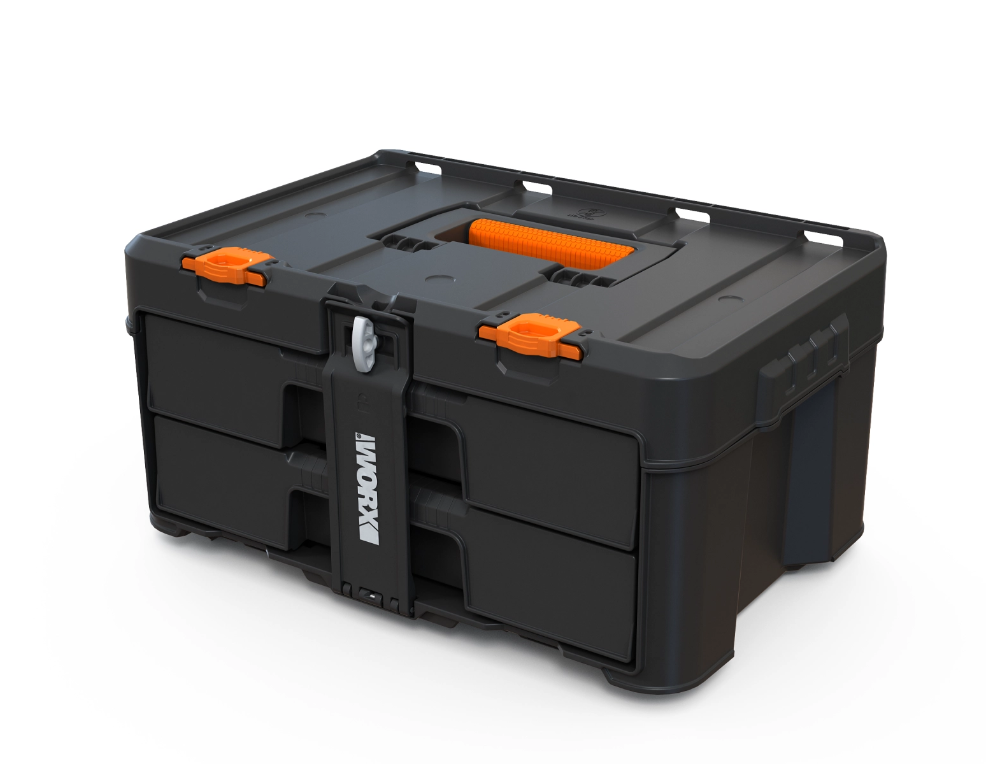 ארגז כלים 2 מגירות סטאק אנד רול Worx Stack And Roll