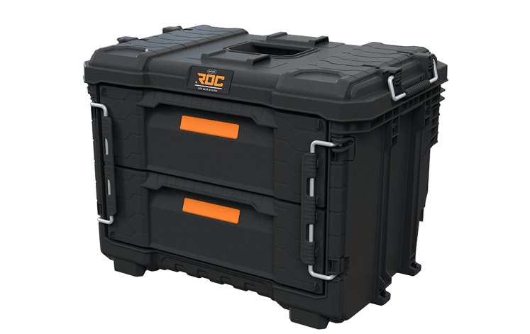 ארגז כלים 2 מגירות כתר Keter Roc Pro Gear