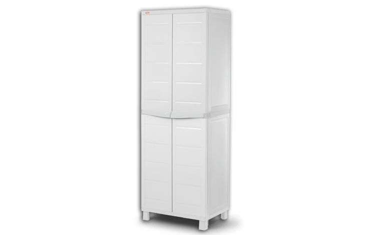 ארון שרות פלסטיק גבוה לבן כתר Keter Utility Matrix 6280