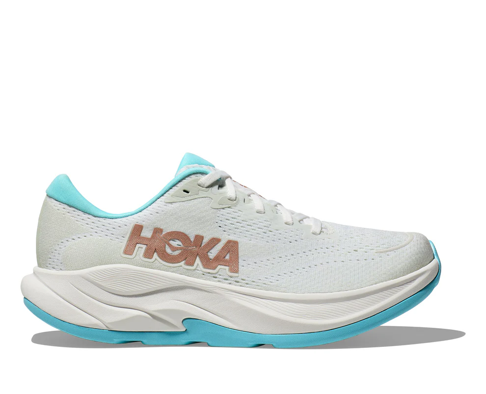 נעלי נעלי ספורט לנשים הוקה רינקון Hoka Rincon 4 - 4 בצבע פרוסט/רוז גולד