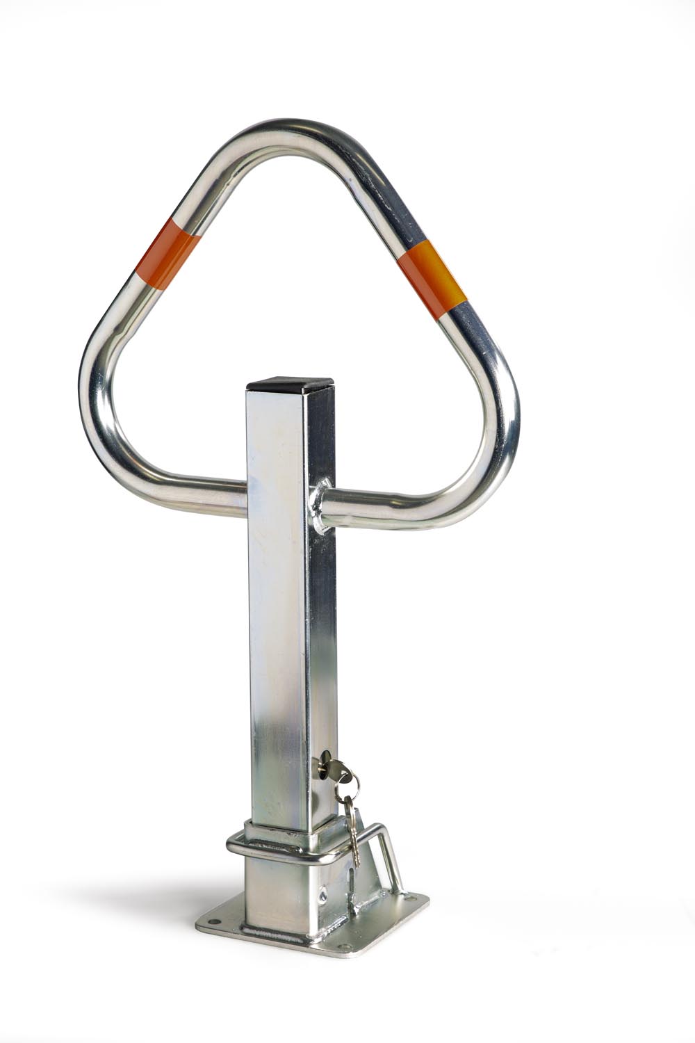 מחסום חניה גבוה מתקפל עם מנעול