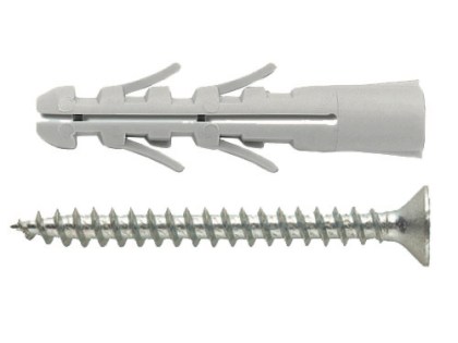 מארז מיתדים (דיבל) עם בורג 50 יח 8X40 אוניברסלי