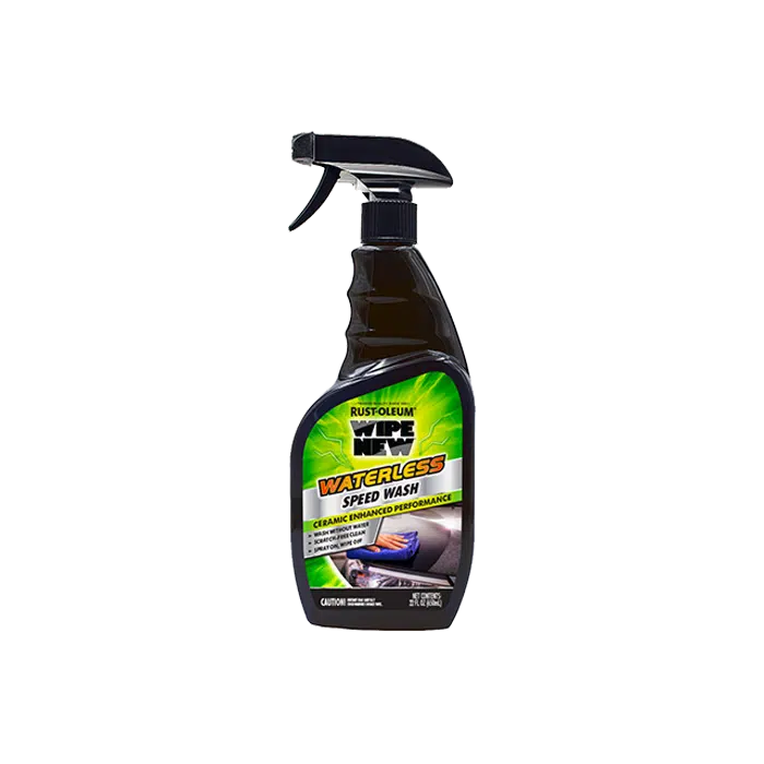 שטיפה מהירה ללא מים לרכב Rust Oleum Wipe New