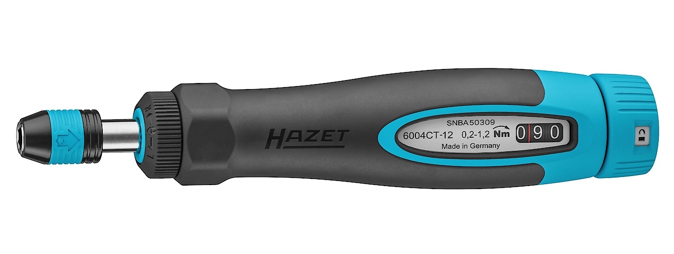 מברג מומנט 0.2-1.2Nm לביטים HAZET 6004CT-12