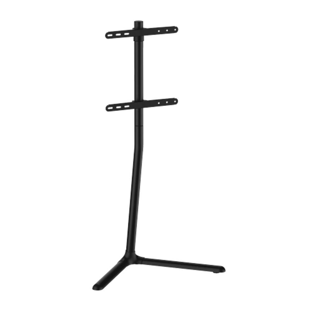 מעמד רצפתי לטלוויזיה ליניארי מסתובב מודרני עם בסיס V דגם FS17-44F-01 מבית LUMI