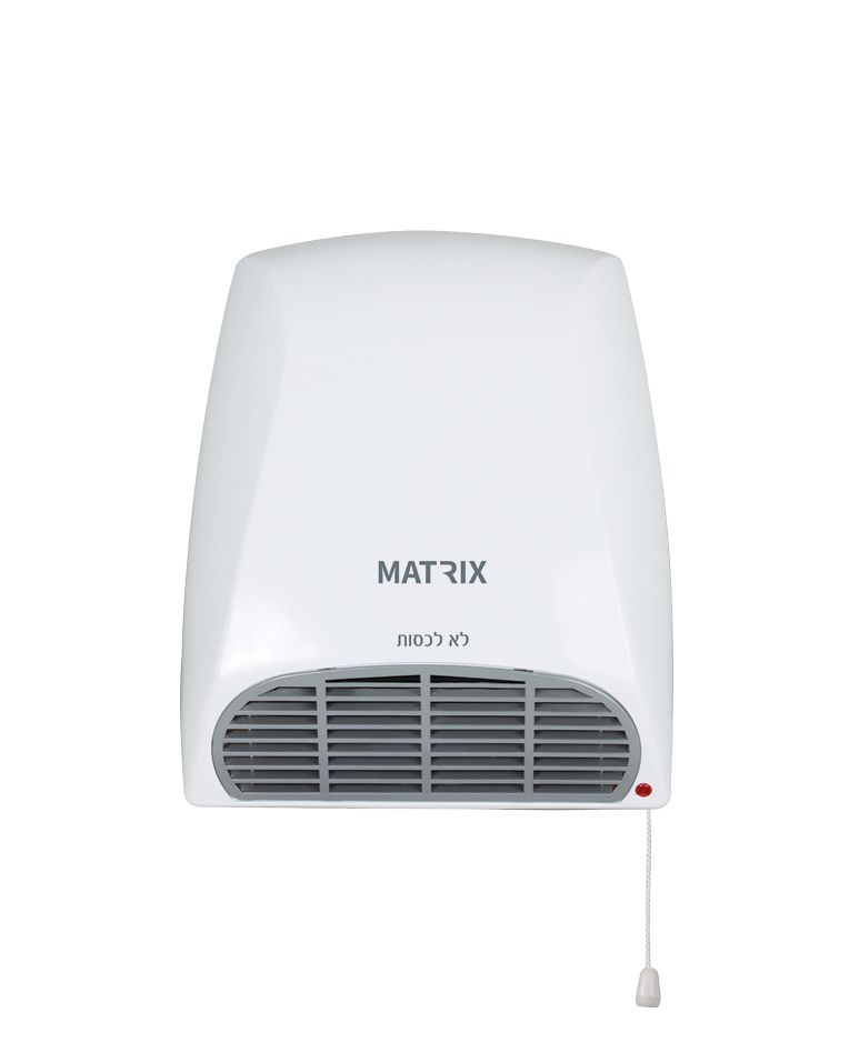 מפזר חום לאמבטיה  1000/2000W חוט משיכה MATRIX
