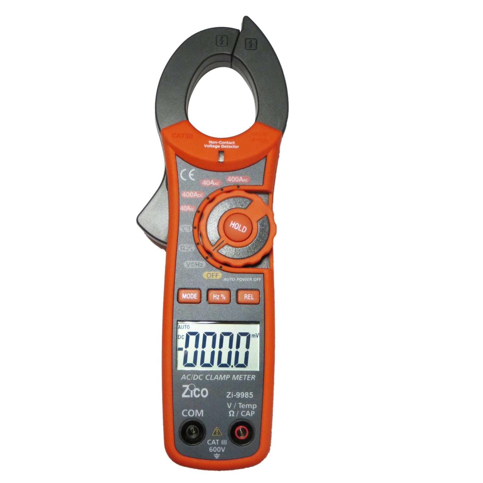 צבת זרם 400A AC/DC + מודד Zico ZI-9985