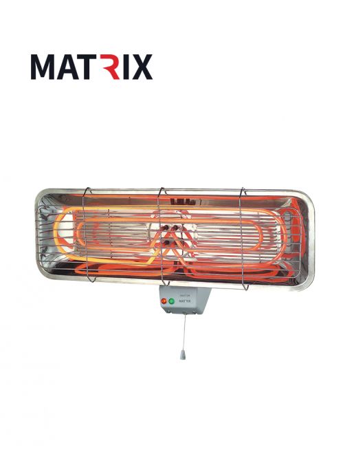 תנור אמבטיה כפול מתכת MATRIX 2200W
