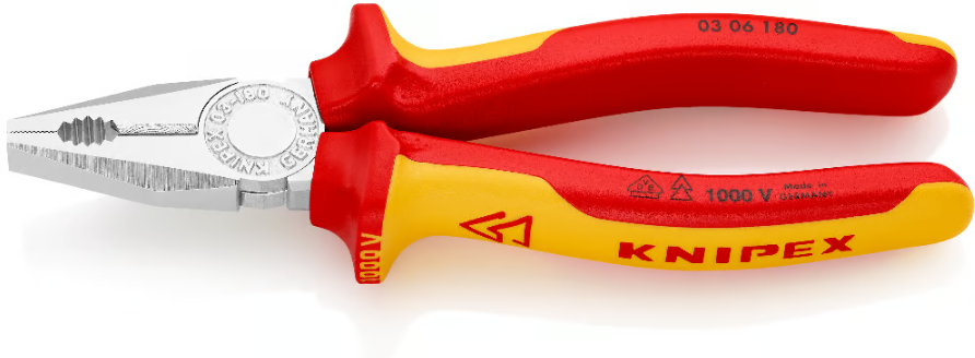 פלייר מבודד Knipex 0306180 1000V 180mm