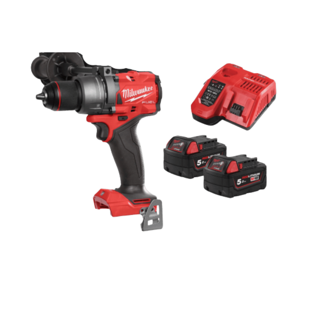 מברגה /מקדחה רוטטת 18V סוללות Milwaukee M18 FPD3 fuel 5A