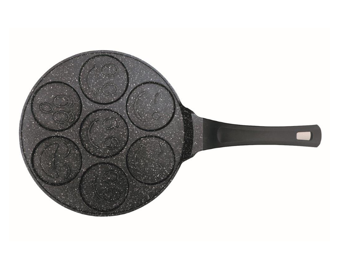 מחבת פנקייק פרצופים יציקת אלומיניום 26 ס