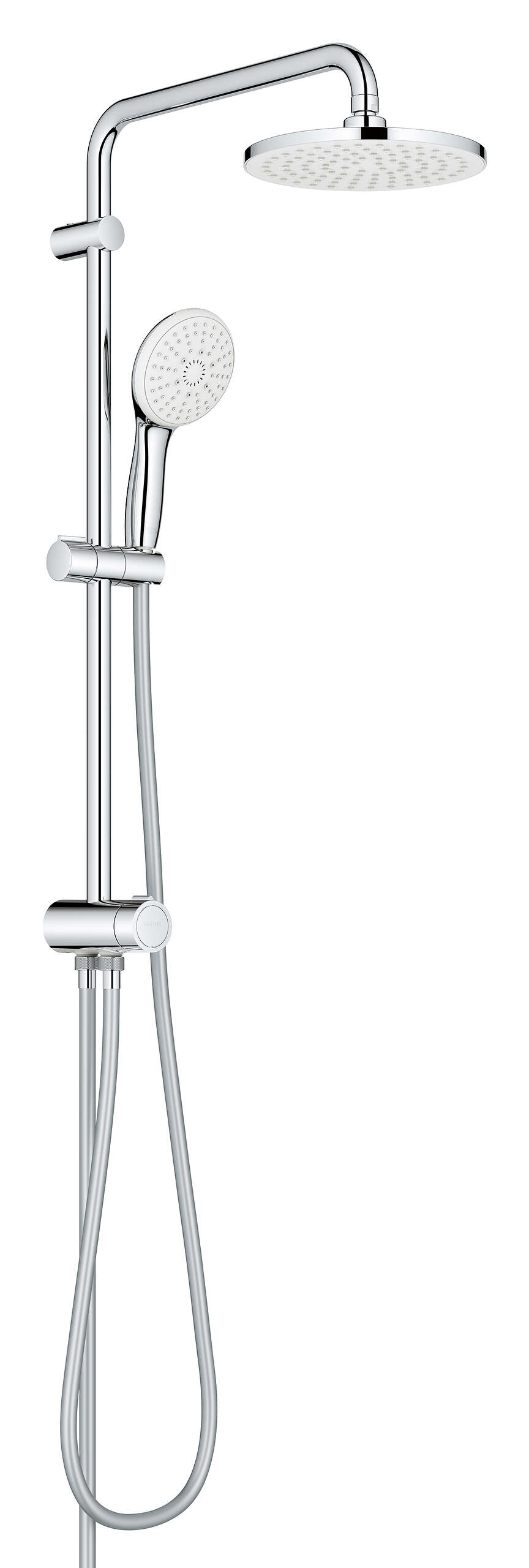 ערכת פינוק ראש עגול כרום גרואה Grohe Tempesta200