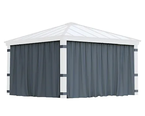 וילונות לגזיבו 4.3x4.3 Dallas מבית פלרם - Canopia