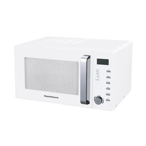 מיקרוגל דיגיטלי פאנל בעברית 25 ליטר לבן Morphy Richards