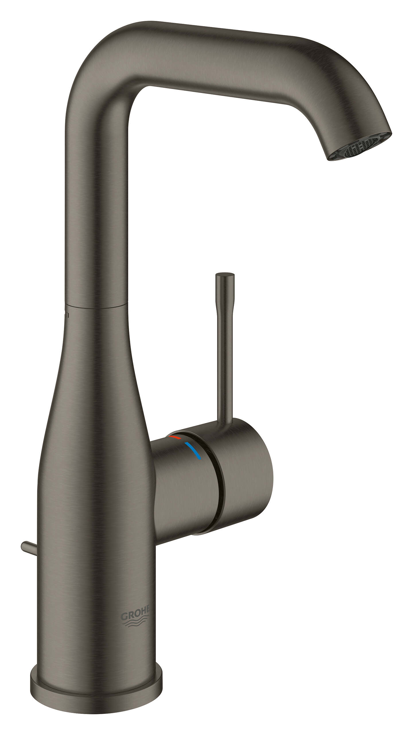 ברז פרח מידה L גרפיט מוברש + ערכה לונטיל גרואה Grohe Essence