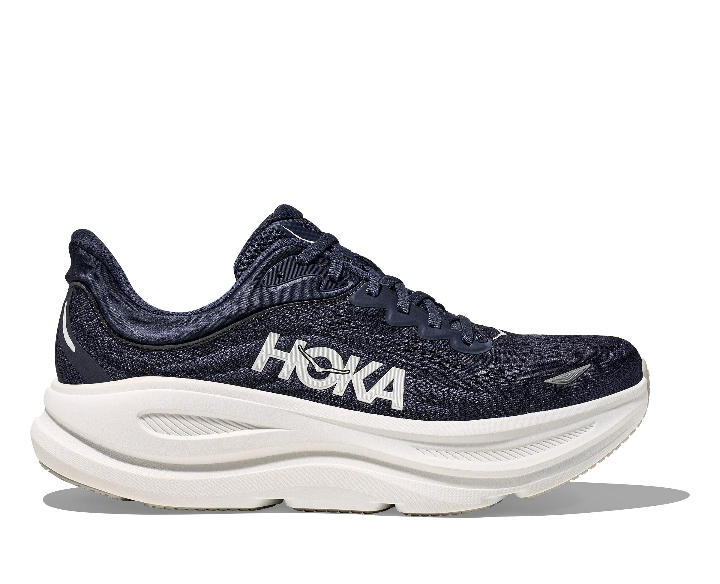 HOKA BONDI 9 - נעלי ספורט לגבר בונדי 9 בצבע נייבי/לבן