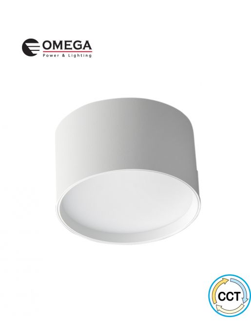 צלינדר צמוד MILK 20W דקו לבן OMEGA 150X75 CCT