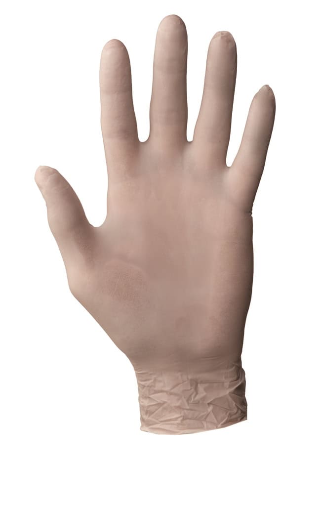כפפות לטקס עם אבקה מארז 100 יח' מידה SAFE TOUCH M