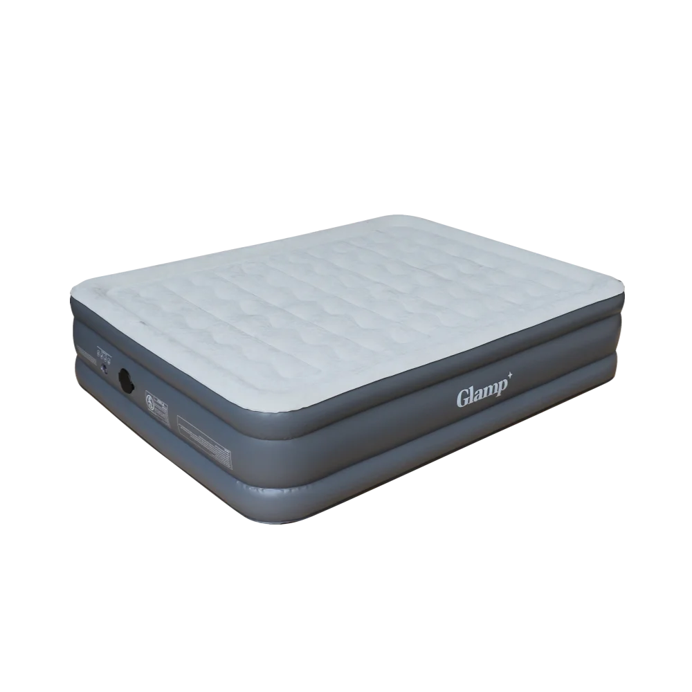 מזרן זוגי עבה מתנפח עם משאבה GLAMP