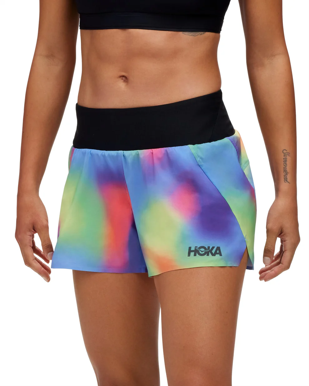 מכנס ריצה קצרים נשים הוקה Hoka Novafly 1135016