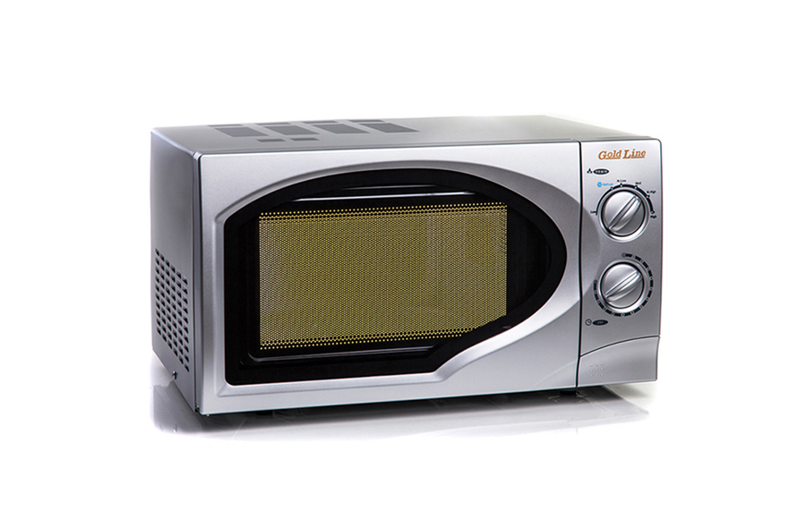 מיקרוגל 25 ליטר מכני כסוף GOLD LINE P90D25P-C6