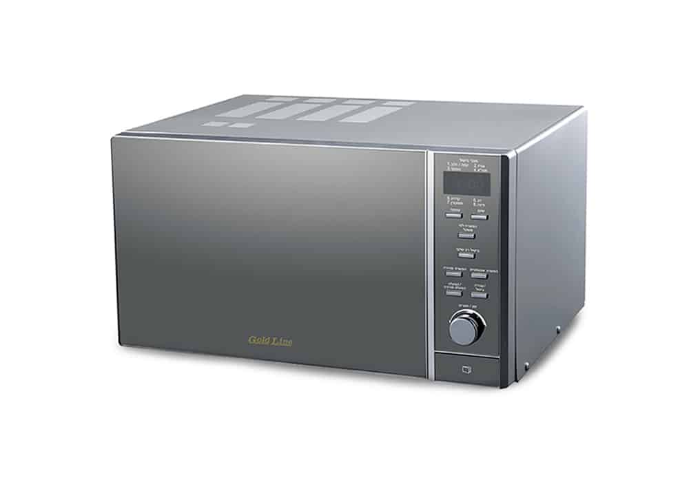 מיקרוגל 25 ליטר דלת מראה GOLD LINE P90D25EP-H3