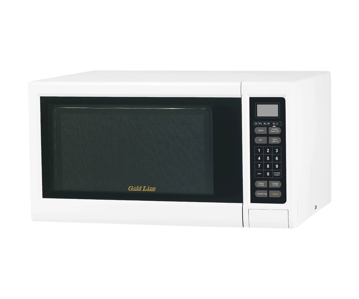 מיקרוגל 23 דיגיטלי לבן GOLD LINE P90D23AP-M4