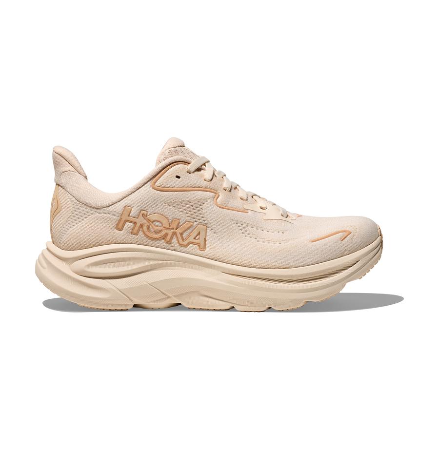 Hoka Clifton10 Wide - נעלי ספורט נשים הוקה קליפטון 10 רחבות בצבע וניל/לבנה