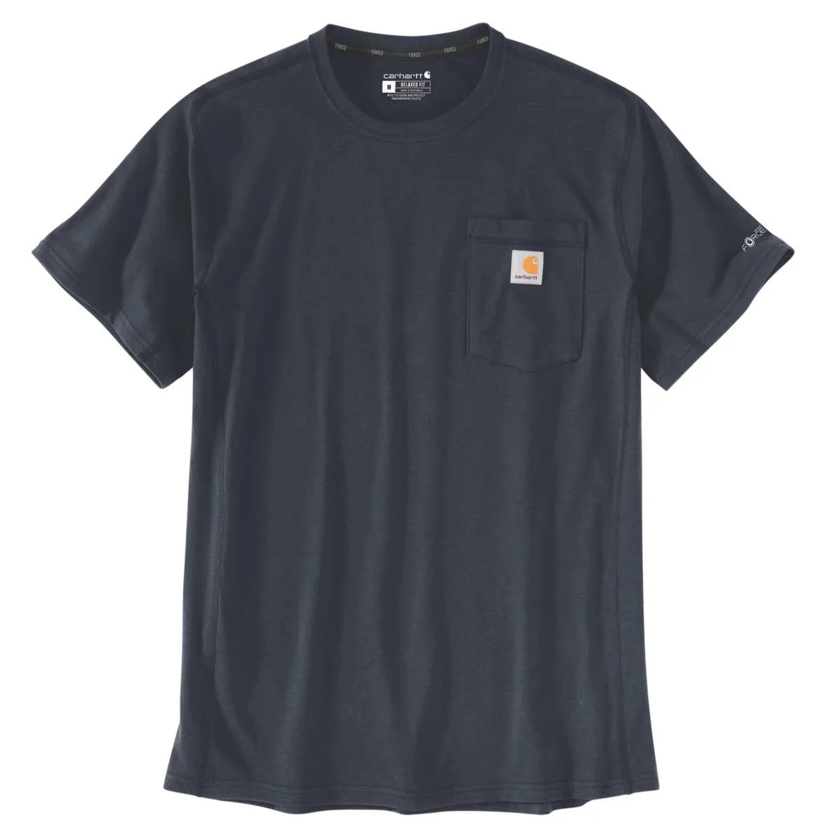 חולצה קצרה פורס מנדפת נייבי FORCE POCKET S/S T-SHIRT