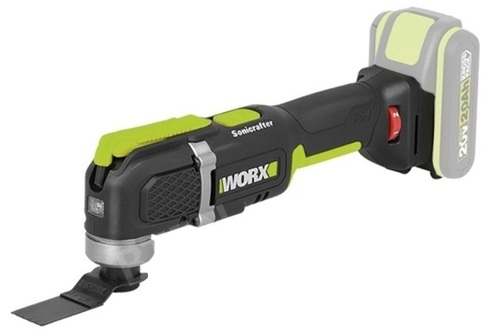 מולטיטול סוניקרפטר WORX WE696.9 – גוף בלבד, צבע ירוק, 20V