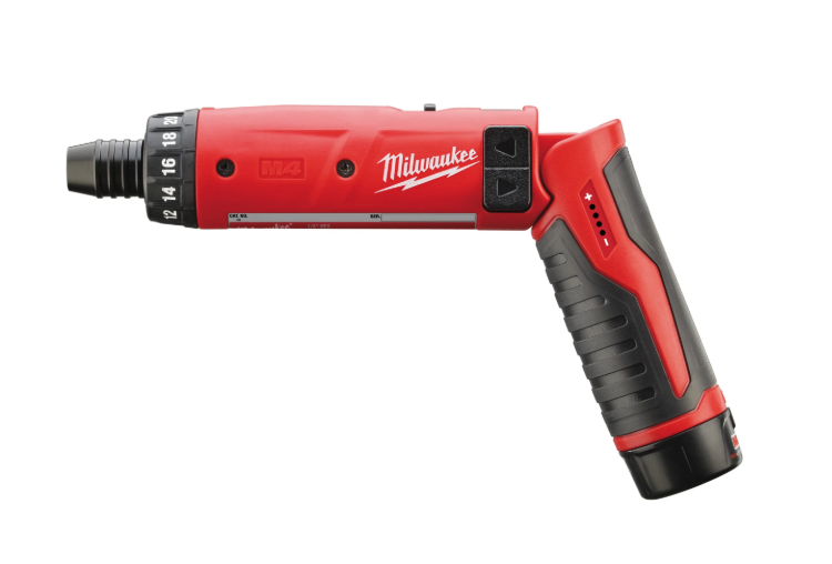 מברגה מתקפלת סוללות Milwaukee M4d 2Ah