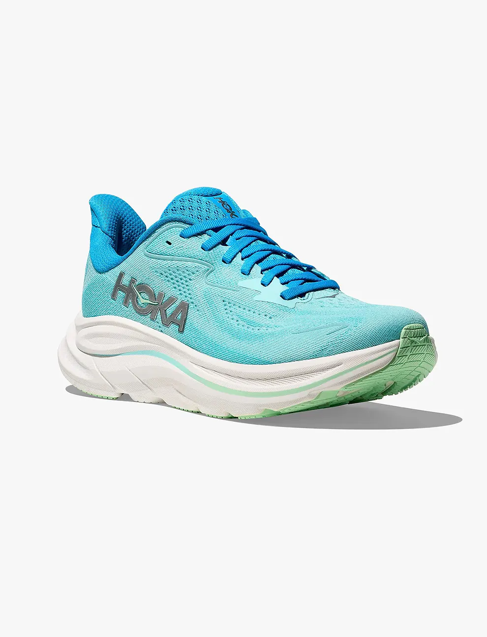Hoka Clifton10 Wide - נעלי ספורט נשים הוקה קליפטון 10 רחבות בצבע כחול סקי/כחול סיאלו