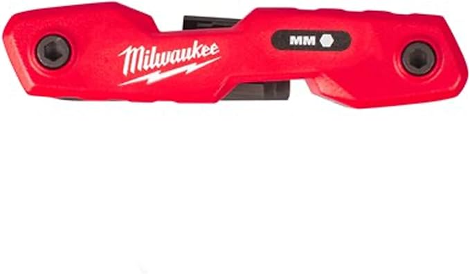 סט אלן מתקפל משושה מילימטרי 8 חלקים milwaukee