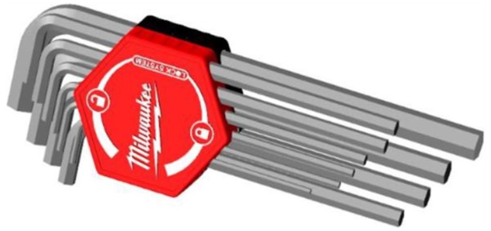 סט 9 מפתחות אלן milwaukee