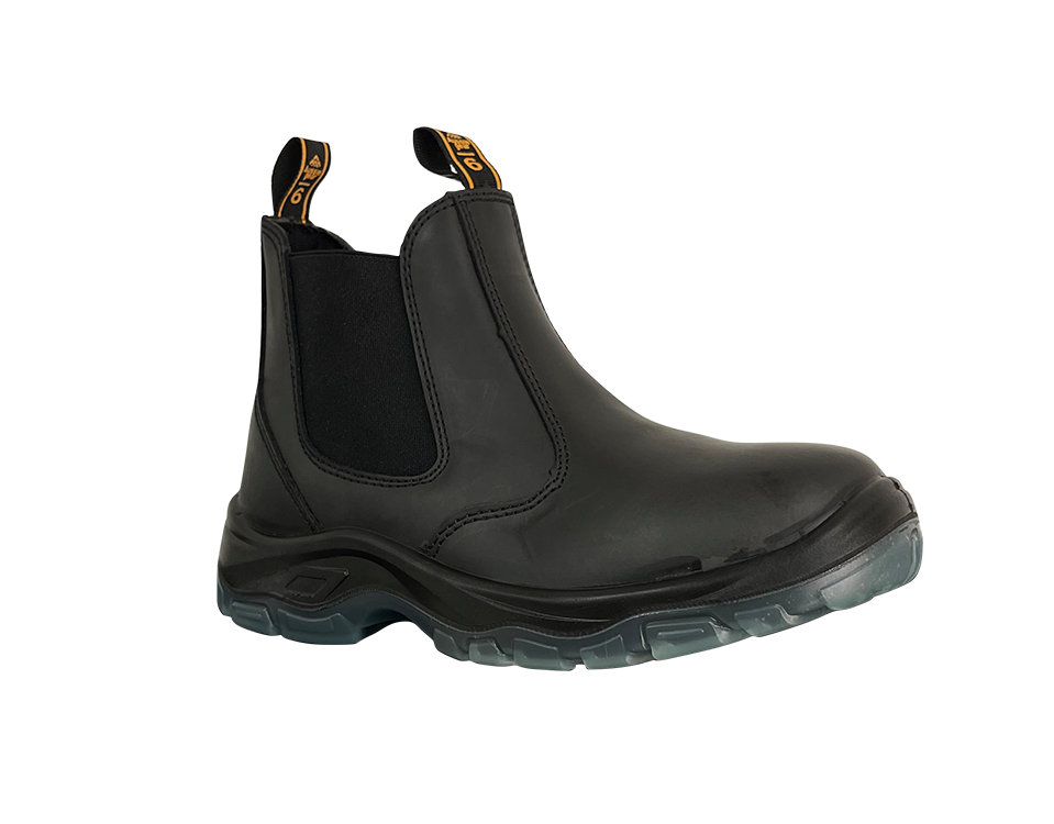 מגף תקן S3 אנגלסי עם כיפת מגן שחור REDBACK