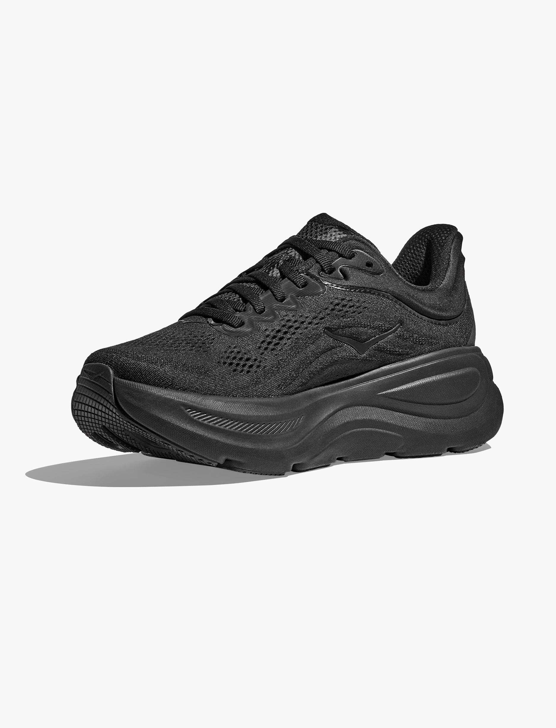 HOKA BONDI 9 WIDE - נעלי ספורט לנשים בונדי 9 רחבות בצבע שחור/שחור