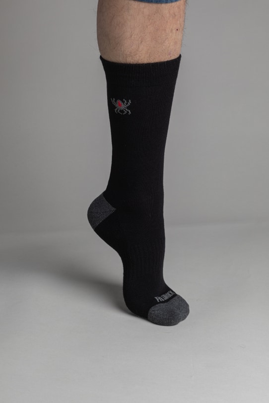 גרבי רדבק סופרלייט 2 זוגות שחור Redback Super Light