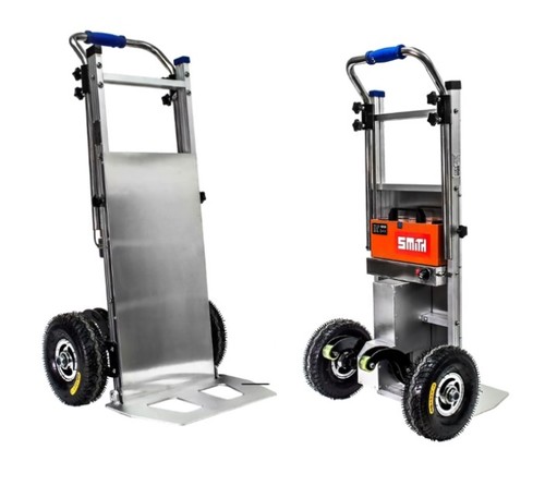 עגלת משא חשמלית לטיפוס מדרגות כושר הרמה 200 ק