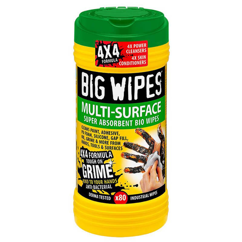 מגבונים למשטחים BigWipes-Multi Surface-80pcs