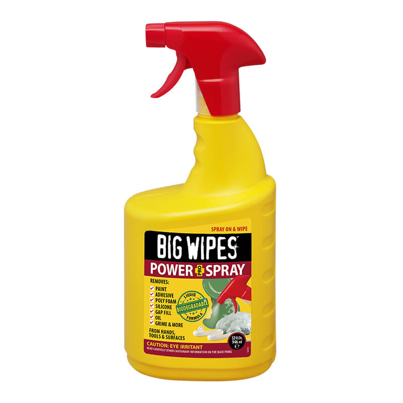 תרסיס ניקוי למשטחים 1ליטר Big Wipes-Power