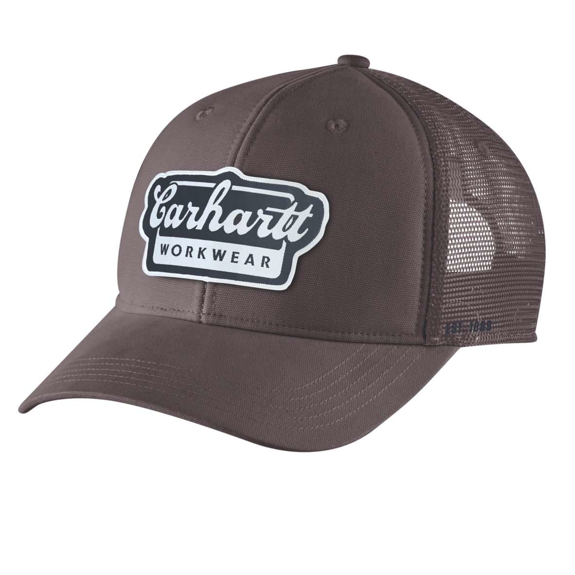 כובע מצחייה רשת סאפיה Carhartt 106738 TWILL MESH-BACK PATCH CAP