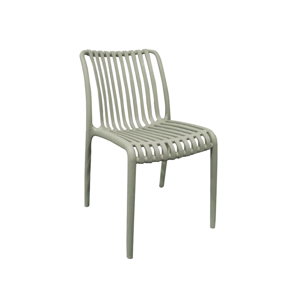 כסא פלסטיק פיזה ירקרק