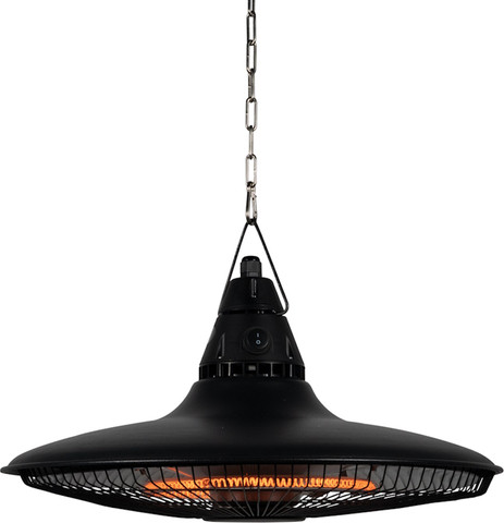 תנור חוץ פטריה תלוי קרבון+שלט שחור EL-3480 1500W אלקטרו חנן