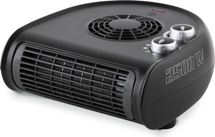 מפזר חום רצפתי שוכב שחור EL-38 2500W אלקטרו חנן