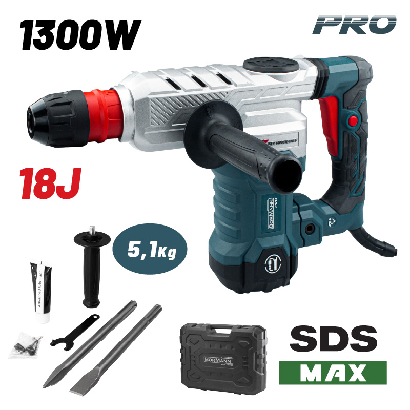 פטיש חציבה Bormann Pro 1300w-5.5kg-18j