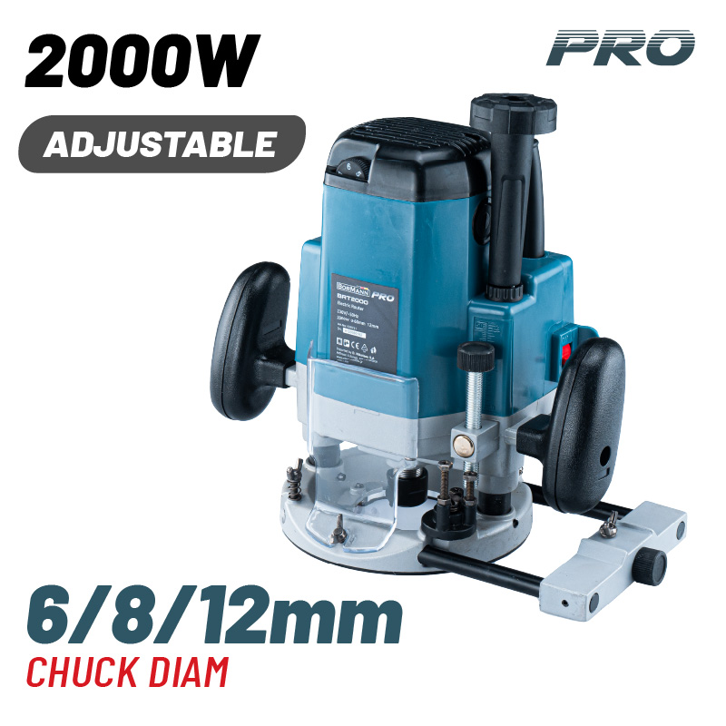 רוטר חשמלי אלקטרוני Bormann Pro 2000w