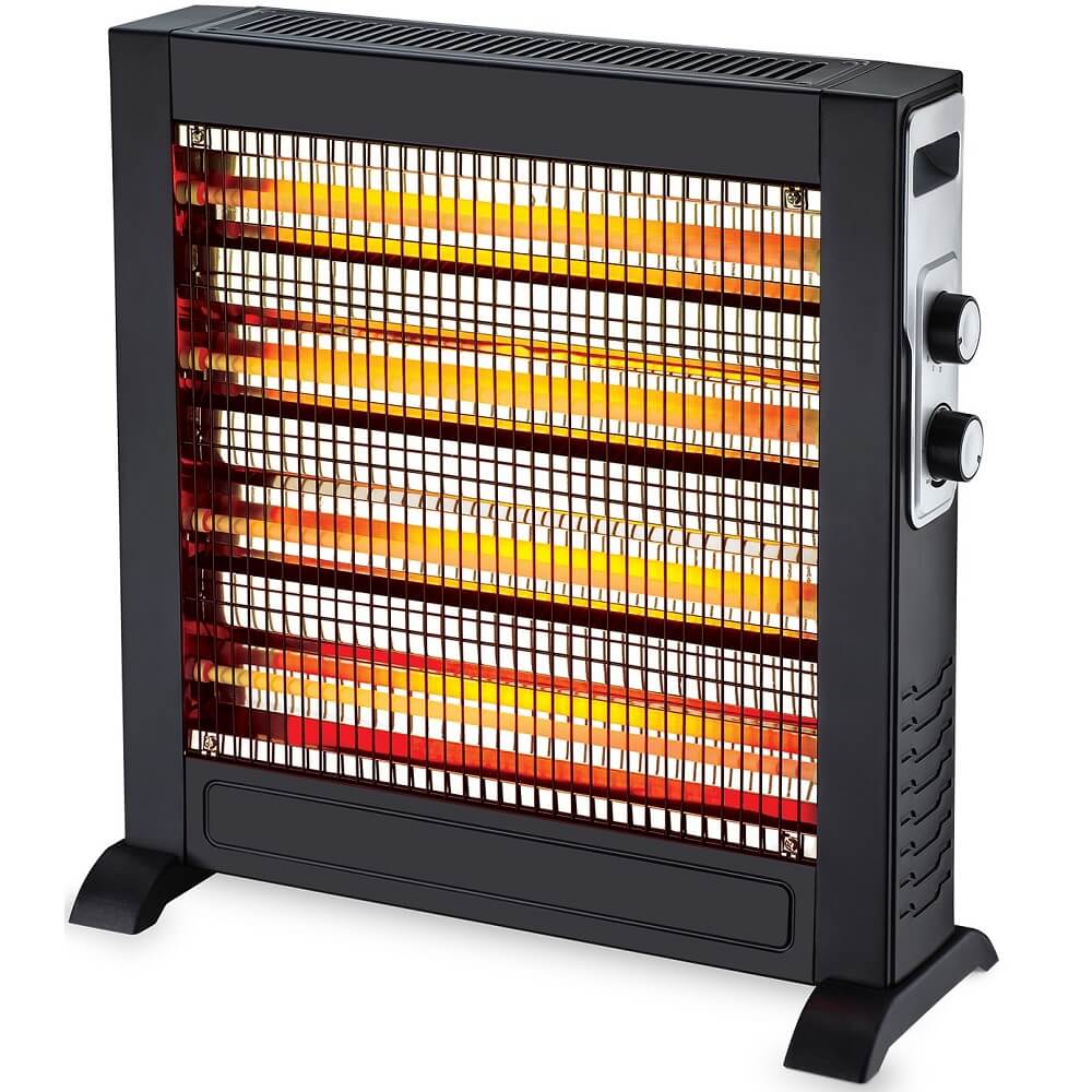 תנור ריצפתי קוורץ 4 גופים 2000W דילאור